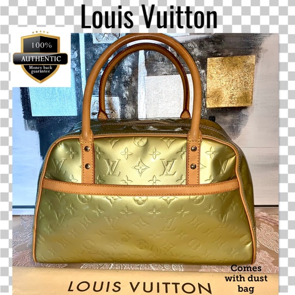 Louis Vuitton Handbags - Louis Vuitton satchel bag tompkins vernis green